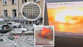 Bombardování Charkova: Do povětří letěla i radnice, Rusové útočí i na bytovky
