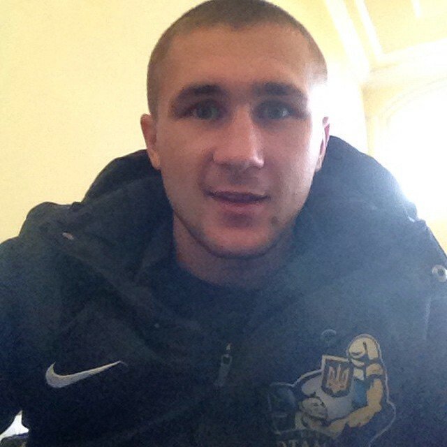 Ukrajinský boxerský šampion Oleg Prudky