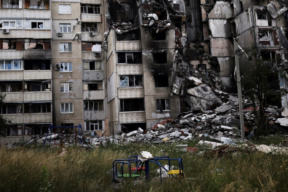 Bombardované sídliště Saltivka, Charkov