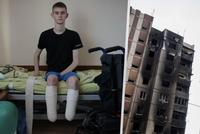 Ukrajinec (19) strávil 46 dní v ruském zajetí: Přišel o obě nohy a levou ruku