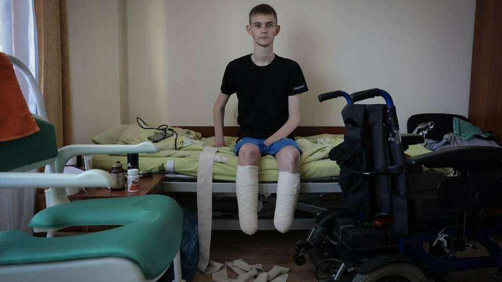 Zraněný Dalyl (19) strávil 46 dní v ruském zajetí