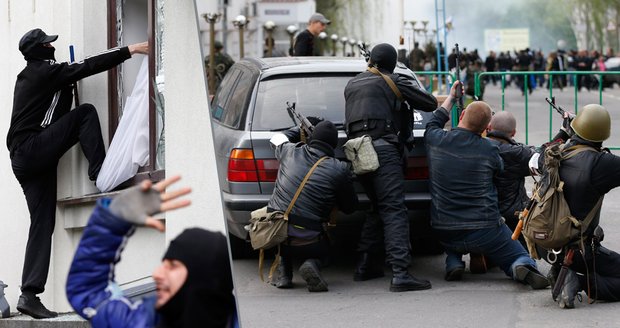 Obklíčili policisty v Luhansku: Separatisté ovládli další město na Ukrajině!