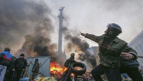 Foto z bojů na Ukrajině