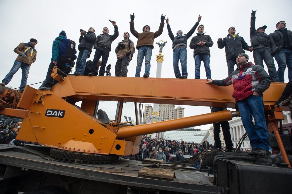 Divoké demonstrace na Ukrajině: Majdan a pád Janukovyče