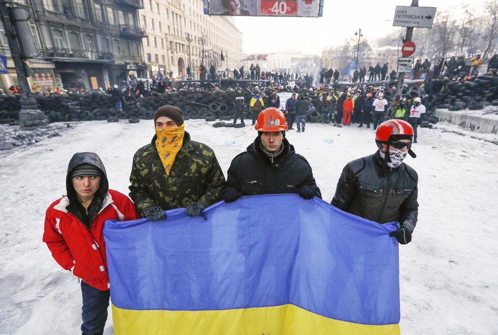 Protesty na Ukrajině den ode dne zesilují.