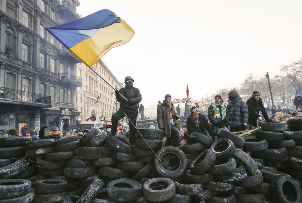 Protesty na Ukrajině den ode dne zesilují.