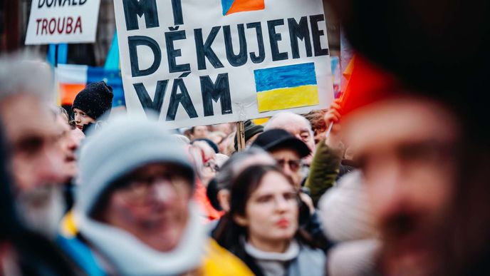 Akce Společně za Ukrajinu, únor 2026 Akce Společně za Ukrajinu, únor 2026