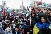 Další ukrajinská demonstrace: Proti zásahu na exministra Lucenka!