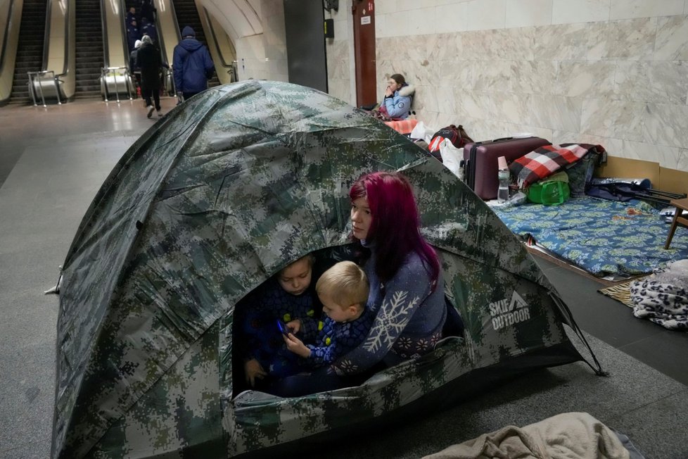 Děti na útěku z Ukrajiny