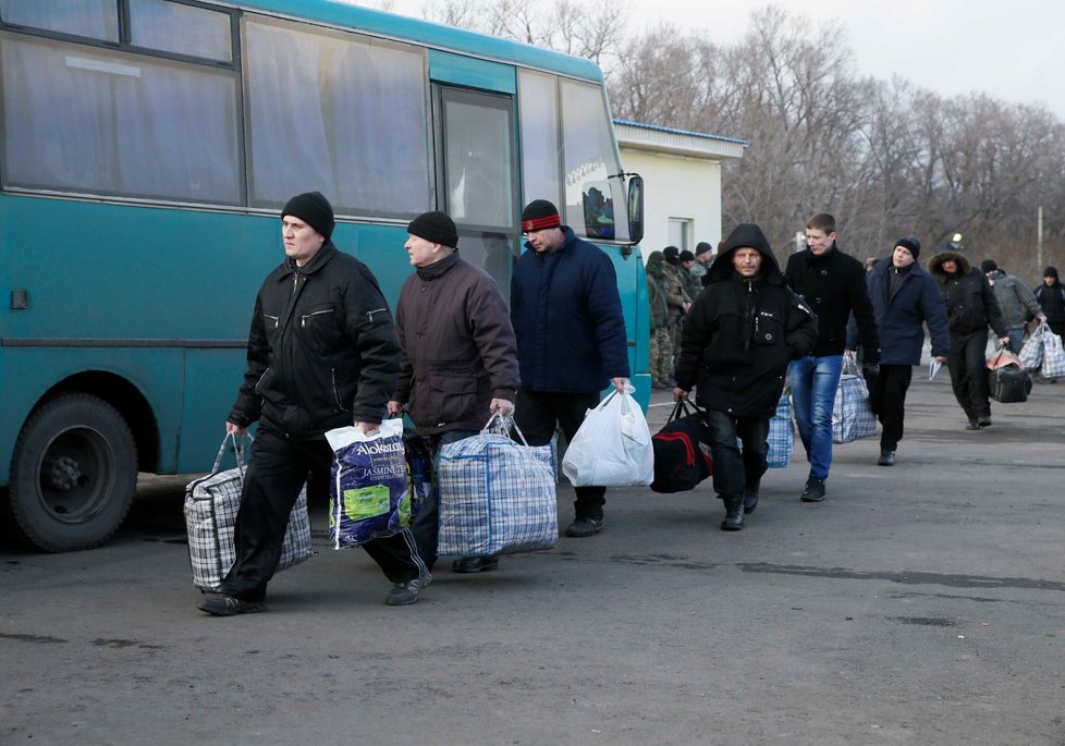 Výměna zajatců mezi Ukrajinou a proruskými separatisty