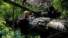 Ukrajinští vojáci v Doněcké oblasti (18.6.2023)