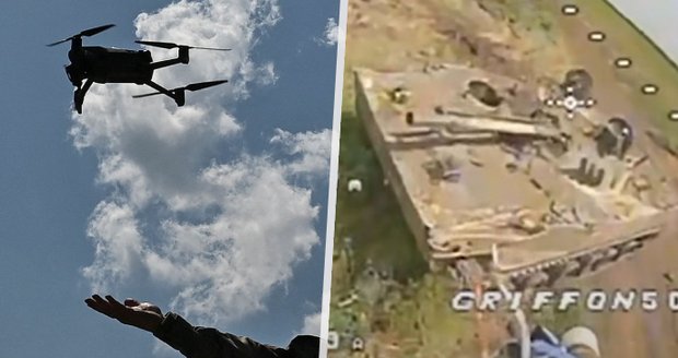 Postrach okupantů: Ajťák Olexsandr dostal svými drony tucet tanků a desítky transportérů