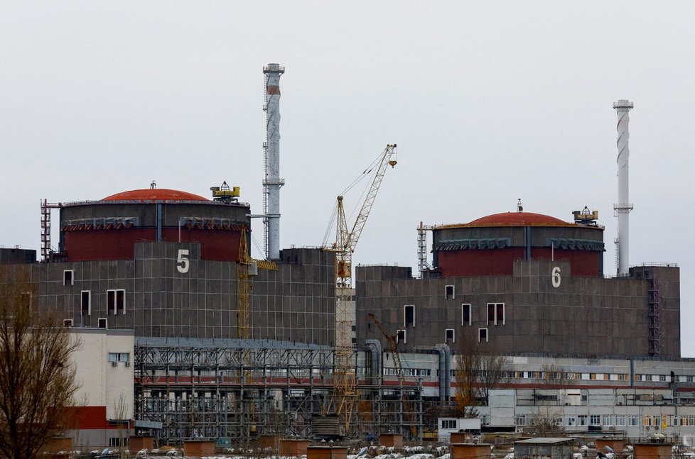 Záporožská jaderná elektrárna u Enerhodaru