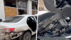 Atentát v Mariupolu? Explodovalo auto policejního šéfa! Vyvázl s otřesem mozku