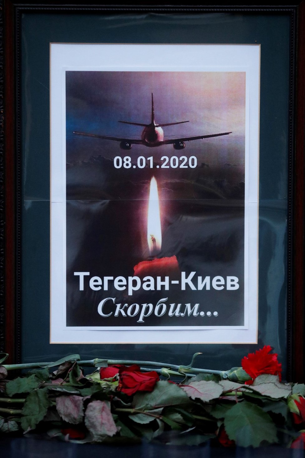Ukrajina truchlí za oběti letecké katastrofy v Íránu.