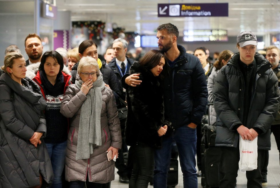 Ukrajina truchlí za oběti leteckého neštěstí v Íránu.