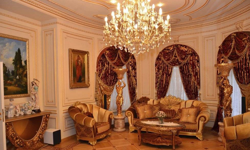 Luxusní palác prokurátora Pshonka je jasným důkazem, kam státní peníze tekly.