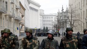 Protivládní síly ovládají Kyjev.