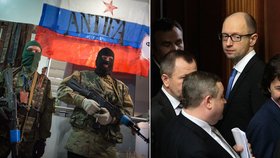Proruští separatisté neuznávají vládu Kyjeva. 