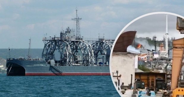 Rusům slouží od roku 1915. Ukrajinci na Krymu zasáhli nejstarší vojenskou loď na světě