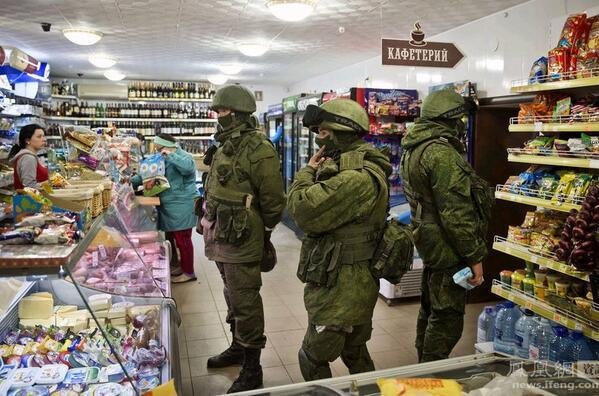 Lidé na Twitteru sdíleli fotku ruských vojáků