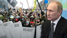 Převratem v Kyjevě drama na Ukrajiěn teprve začalo: Jak se k tomu postaví ruský prezident Putin?