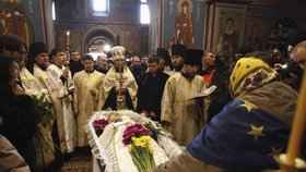 Michail byl pohřben v pravoslavném kyjevském kostele