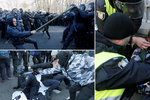 U parlamentu v Kyjevě se poprali policisté s nacionalisty.