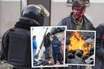 Děsivé fotky z Ukrajiny: V Kyjevě teče krev a umírají lidé