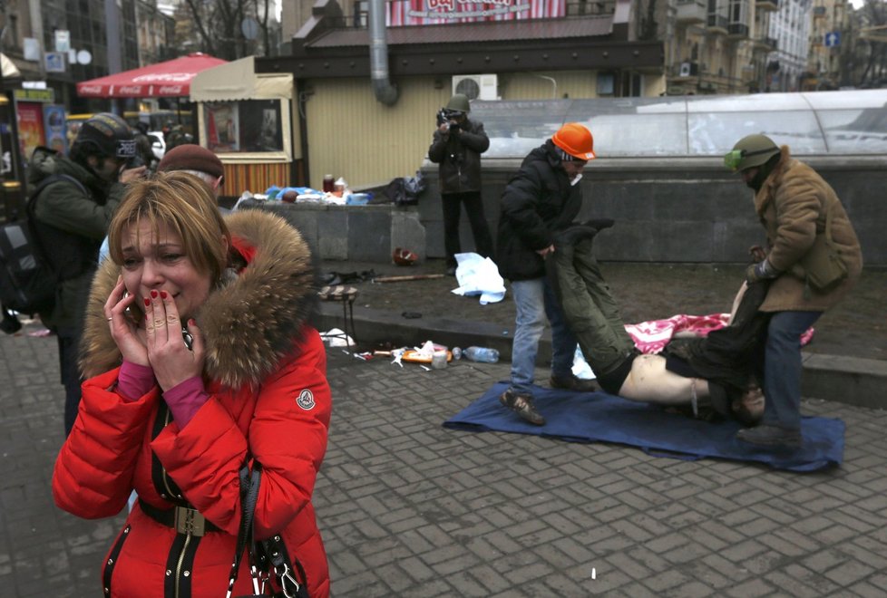 Smutné foto z Kyjeva z minulého týdne...