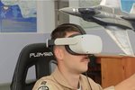 Ukrajinští piloti virtuálně trénují na F-16.