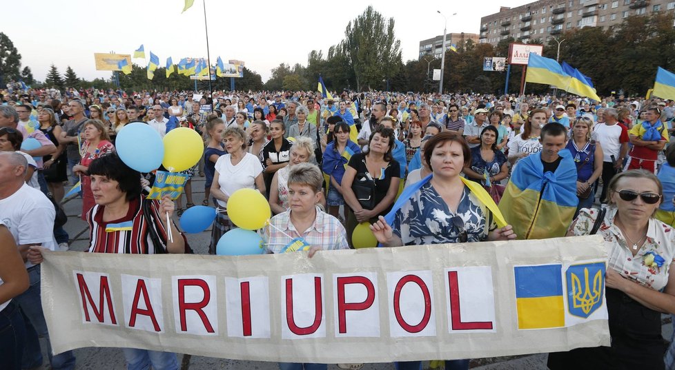 Lidé neztrácí naději - separatisté už město obsadili jednou