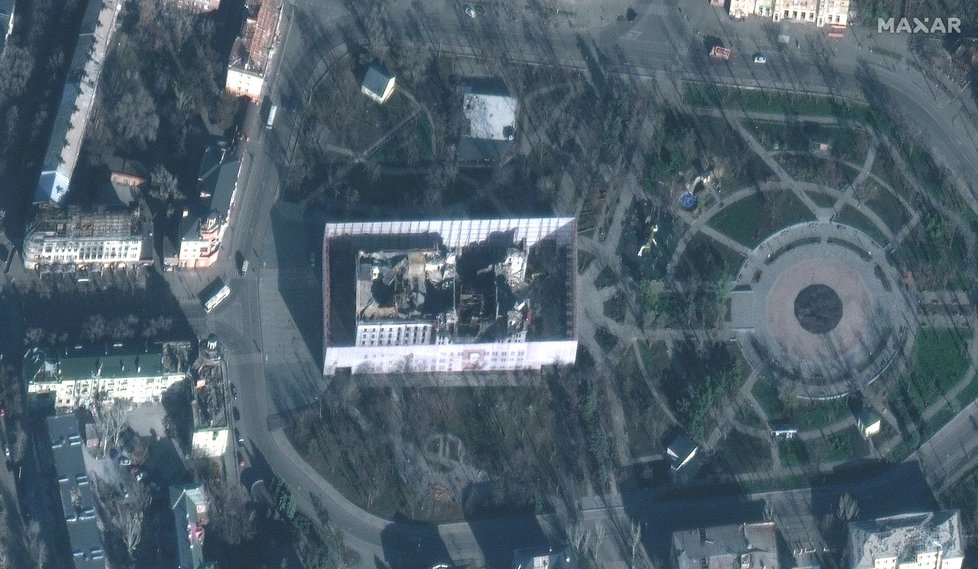 Mariupol před ruským bombardováním