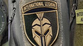 Zahraniční dobrovolníci v Mezinárodní legii pro obranu Ukrajiny.