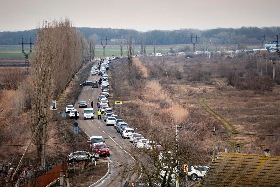 Válka na Ukrajině: Uprchlíci v Moldavsku (2.3.2022)