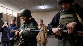 Výcvik domobrany v Oděse, 18. března 2022
