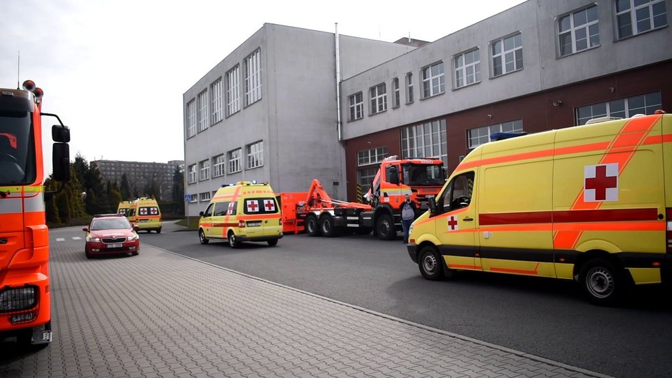 Sanitky vyrazily ve středu z Ostravy do Užhorodu.