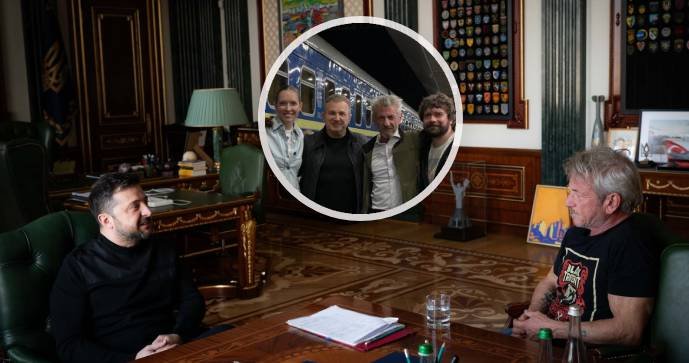Sean Penn se opět vydal na Ukrajinu, míří i na frontu (16.3.2026).