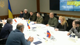 Setkání premiéra Petra Fialy (ODS), delegace EU a ukrajinského prezidenta Volodymyra Zelenského (15.3.2022)