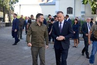 Polský prezident Duda: Ukrajina se musí stát členem NATO. Za války to ale nebude