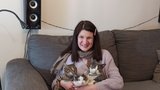 Ukrajinku Irinu s kočkami zachránila Ruska! U nás ji nechtěl nikdo ubytovat