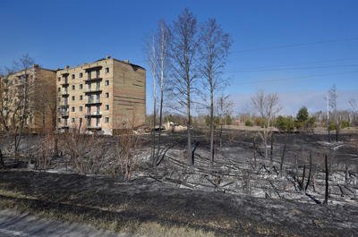 Podle ukrajinských úřadů prý elektrárně žádné nebezpečí nehrozí...