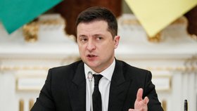 Ukrajinský prezident Volodymyr Zelenskyj