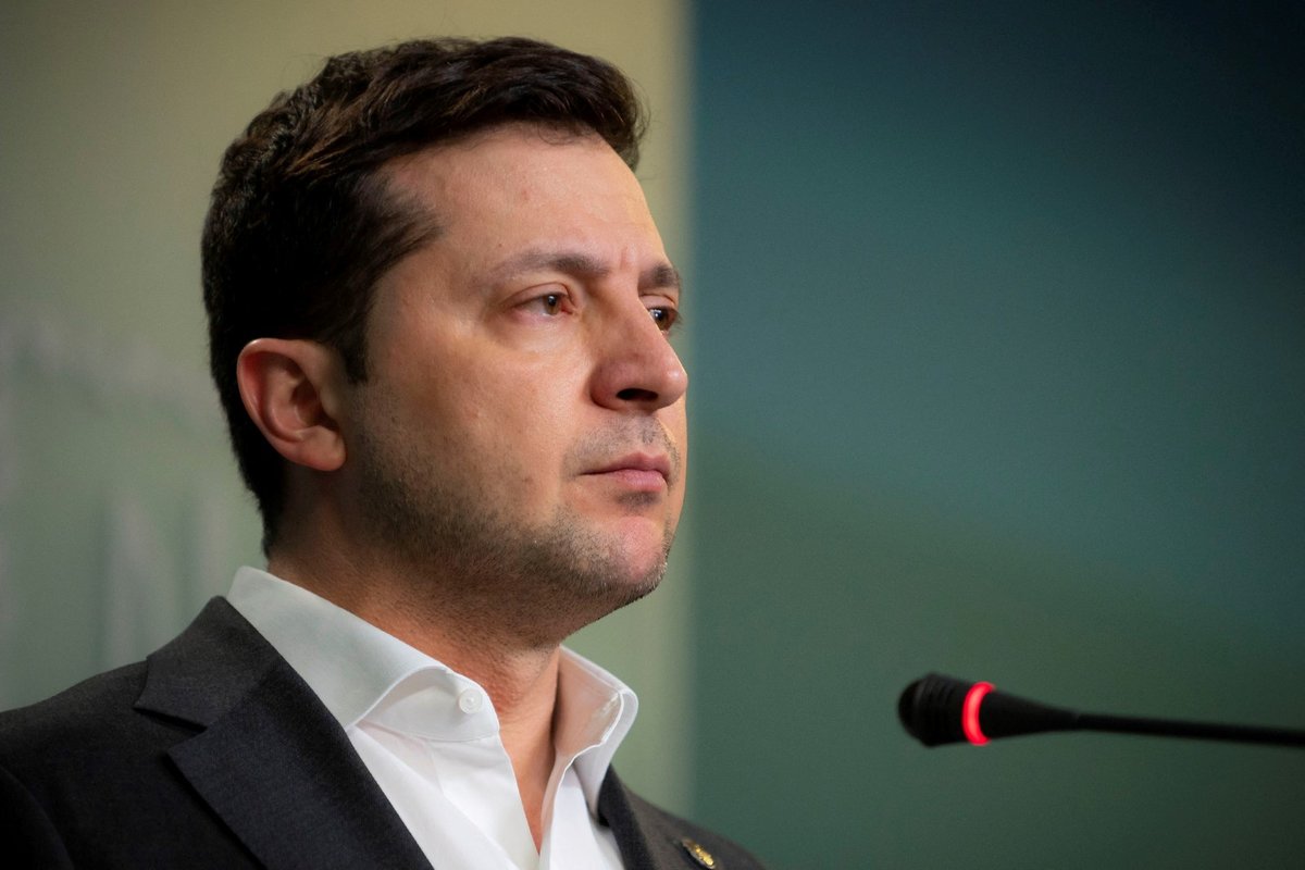 Ukrajinský prezident Volodymyr Zelenskyj