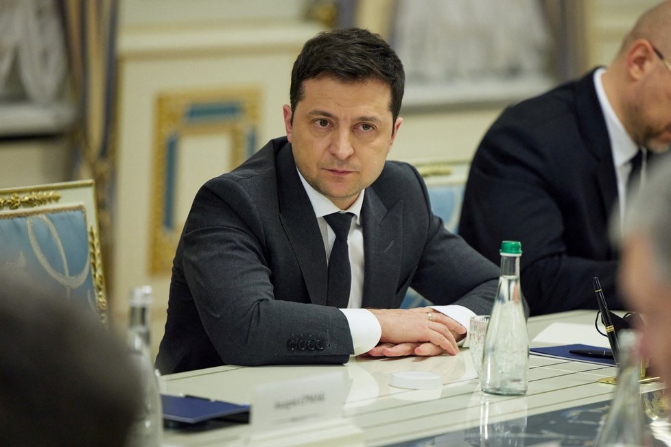 Ukrajinský prezident Volodymyr Zelenskyj