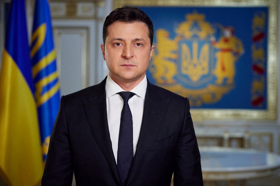 Ukrajinský prezident Volodymyr Zelenskyj