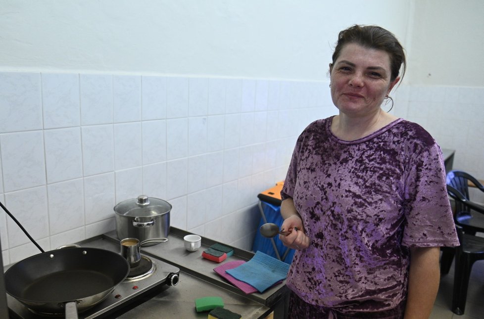 Jevgenije pochází z Charkova, za azyl je vděčná.