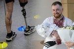 Díky bionické ruce si mohl Mychajlo pochovat svou dceru