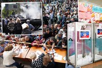 Referenda na Ukrajině doprovázejí boje v ulicích: Plánuje se druhé kolo o připojení k Rusku!