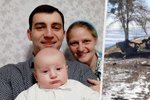 Mladou rodinu s chlapečkem zabil na Ukrajině ruský tank.